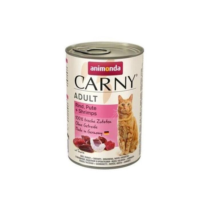 Animonda CARNY® cat Adult hovädzie, morka a krevety bal. 6 x 400 g konzerva